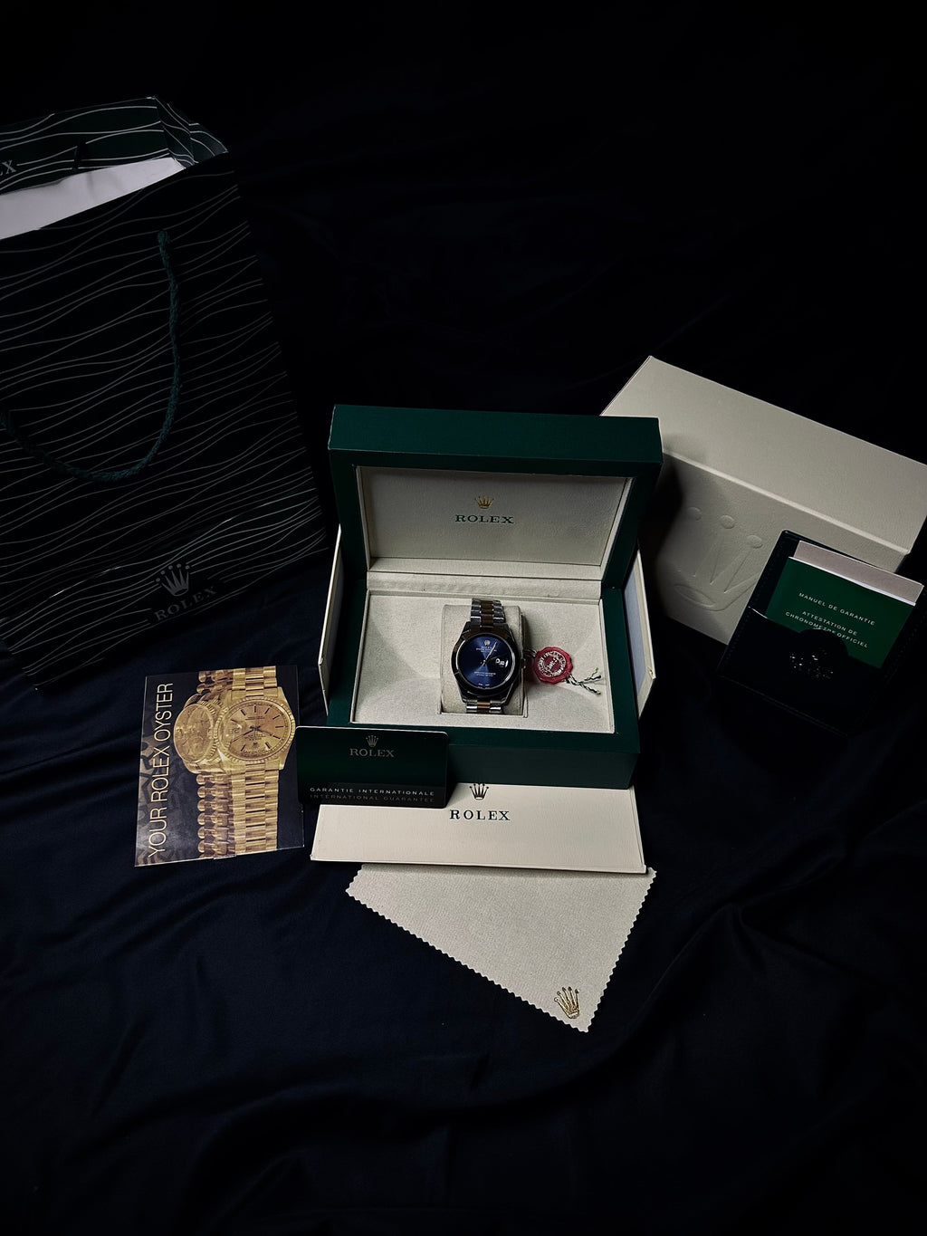 Rolex date-just plane dial