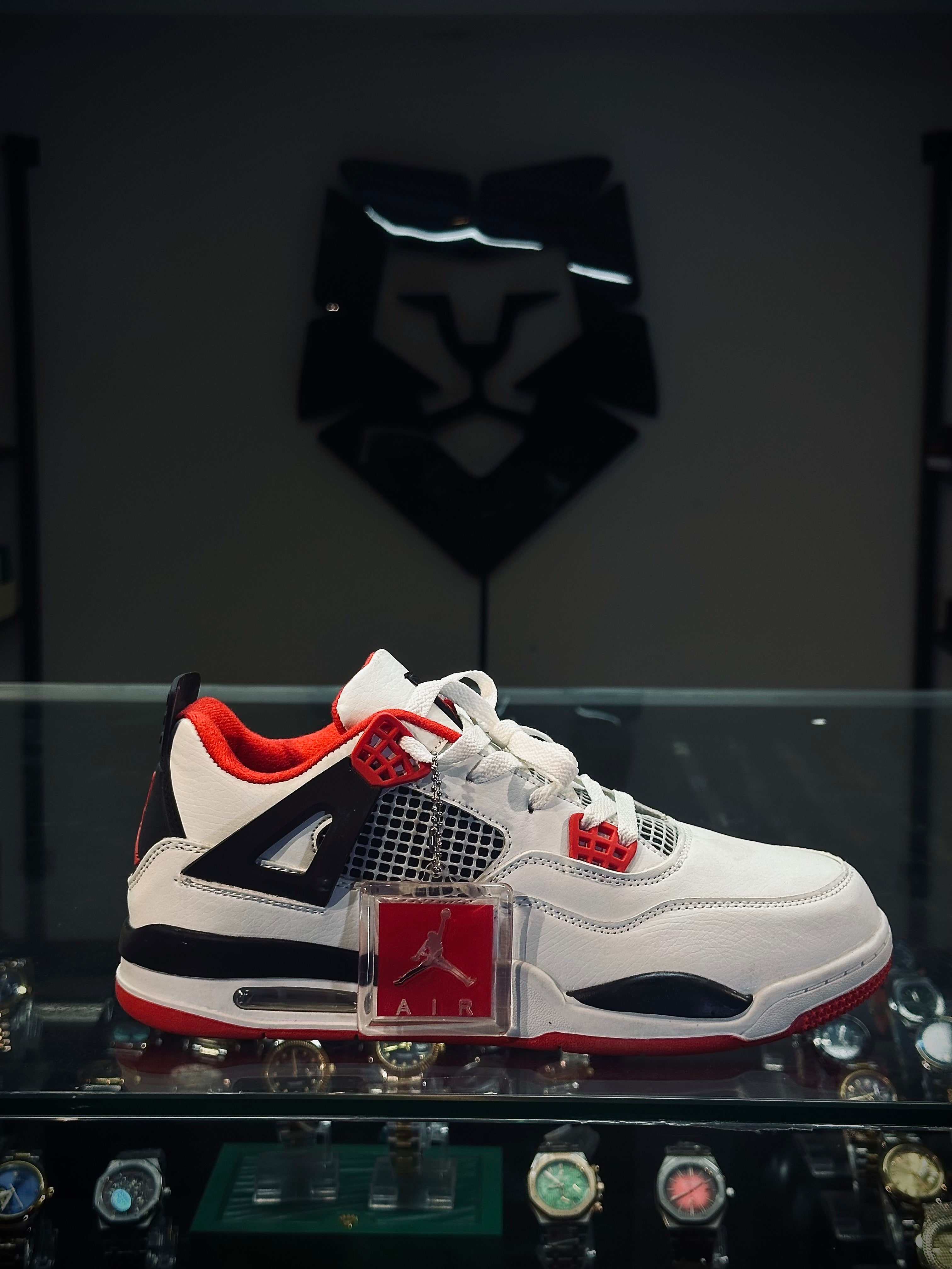 NIKE Airforce 4 (white&Red)