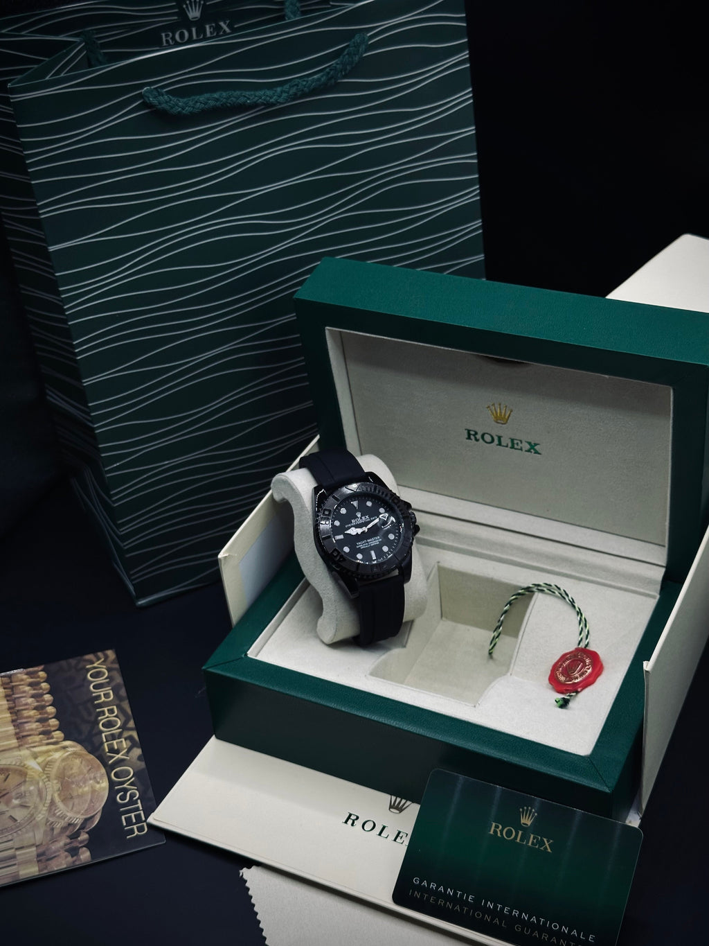 Rolex Yatch Master (silicone straps)