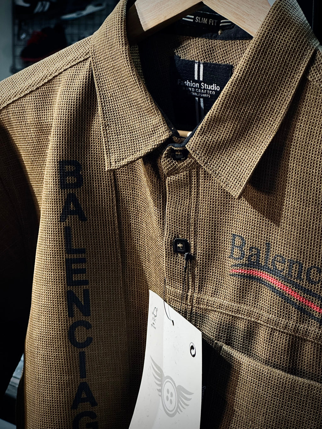 Balenciaga Street Weave Shirt