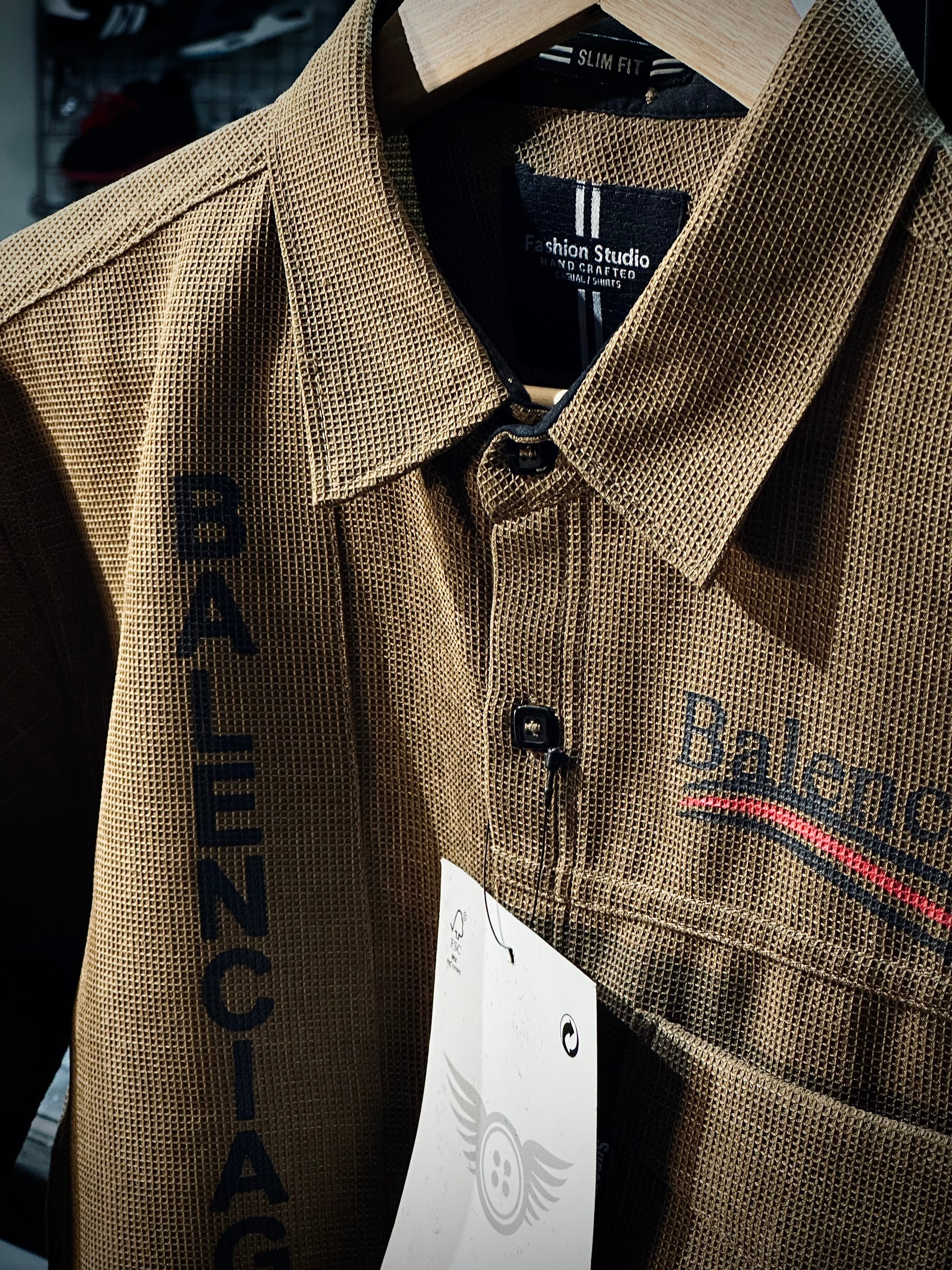 Balenciaga Street Weave Shirt