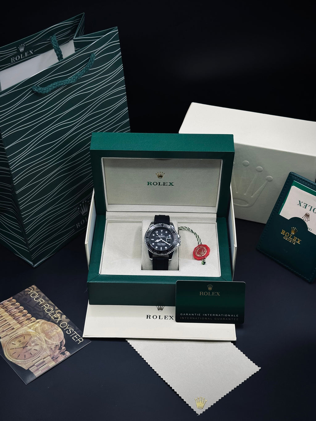 Rolex Yatch Master (silicone straps)