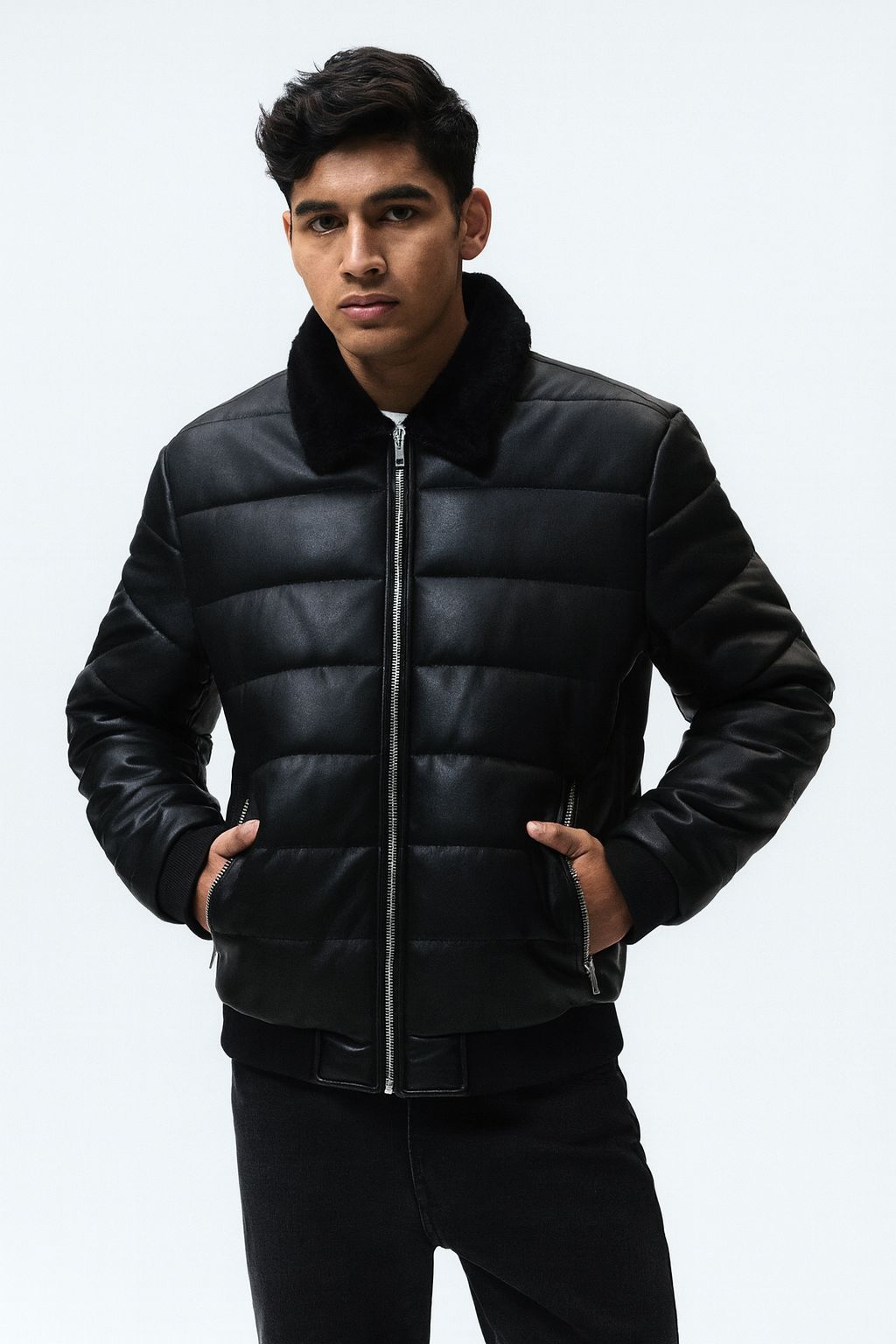 Simple bomber jacket