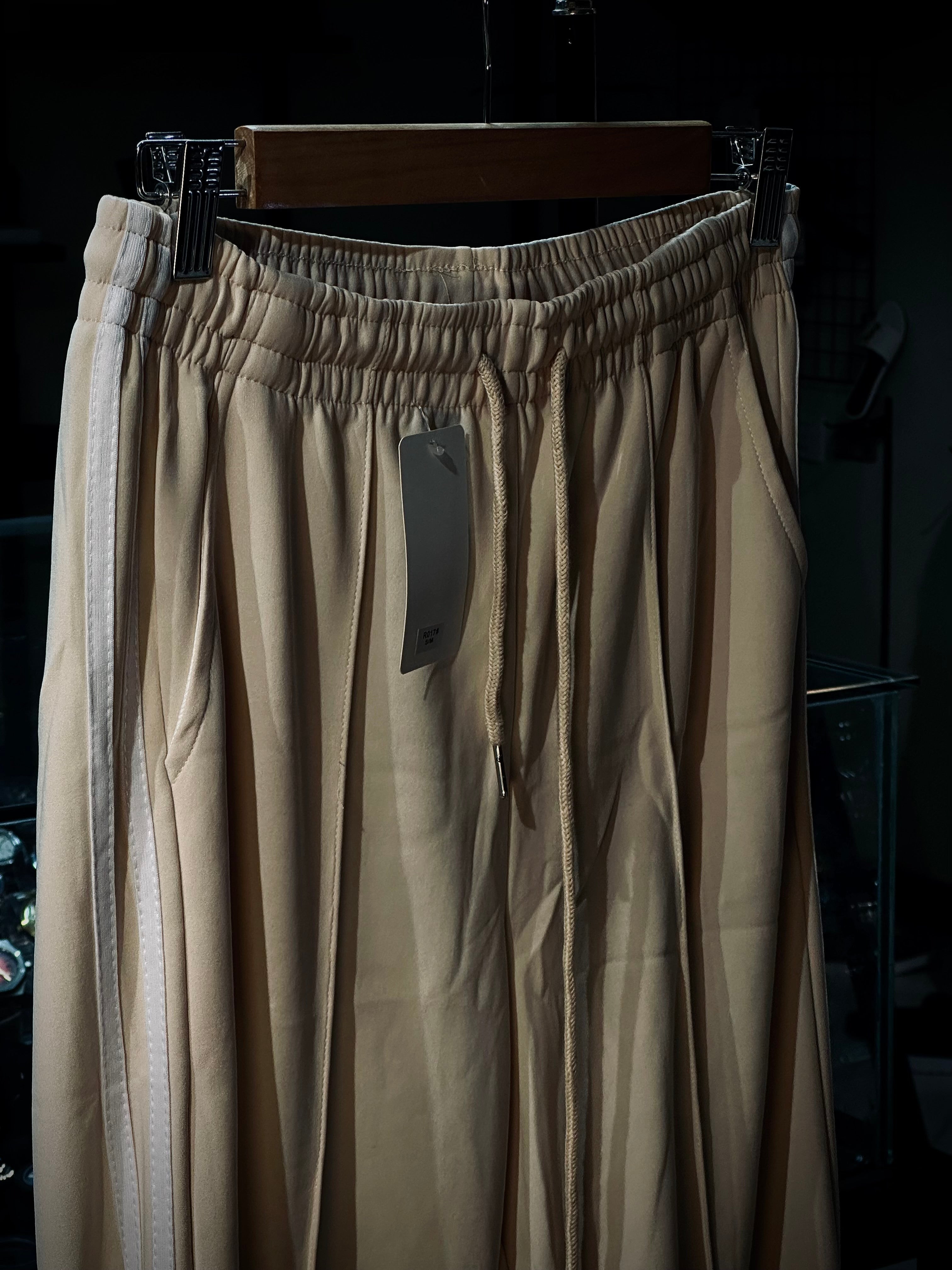 Stripe-Panel Trousers