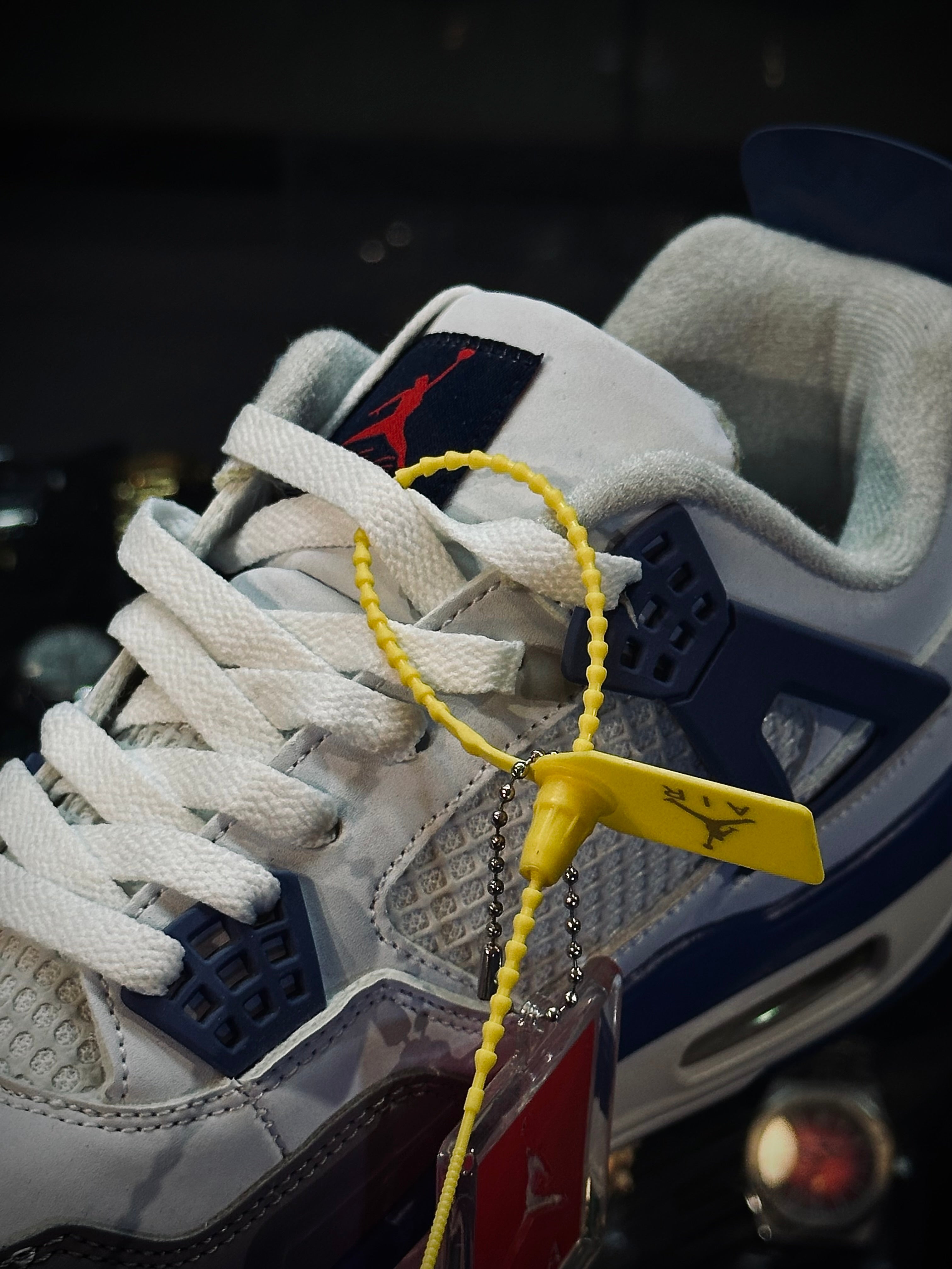 NIKE Airforce 4 (Ivory-Blue)