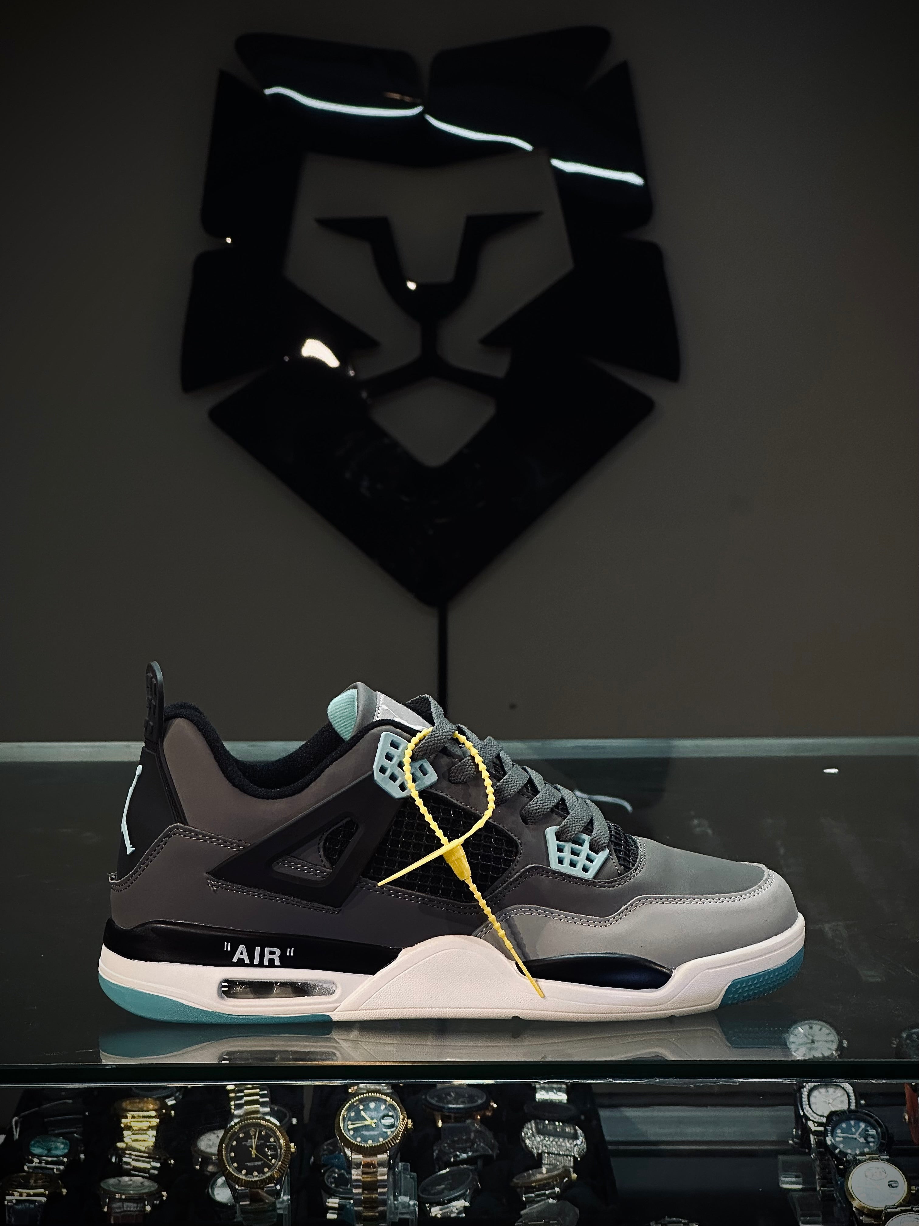 NIKE Airforce 4 (Cyan&Grey)