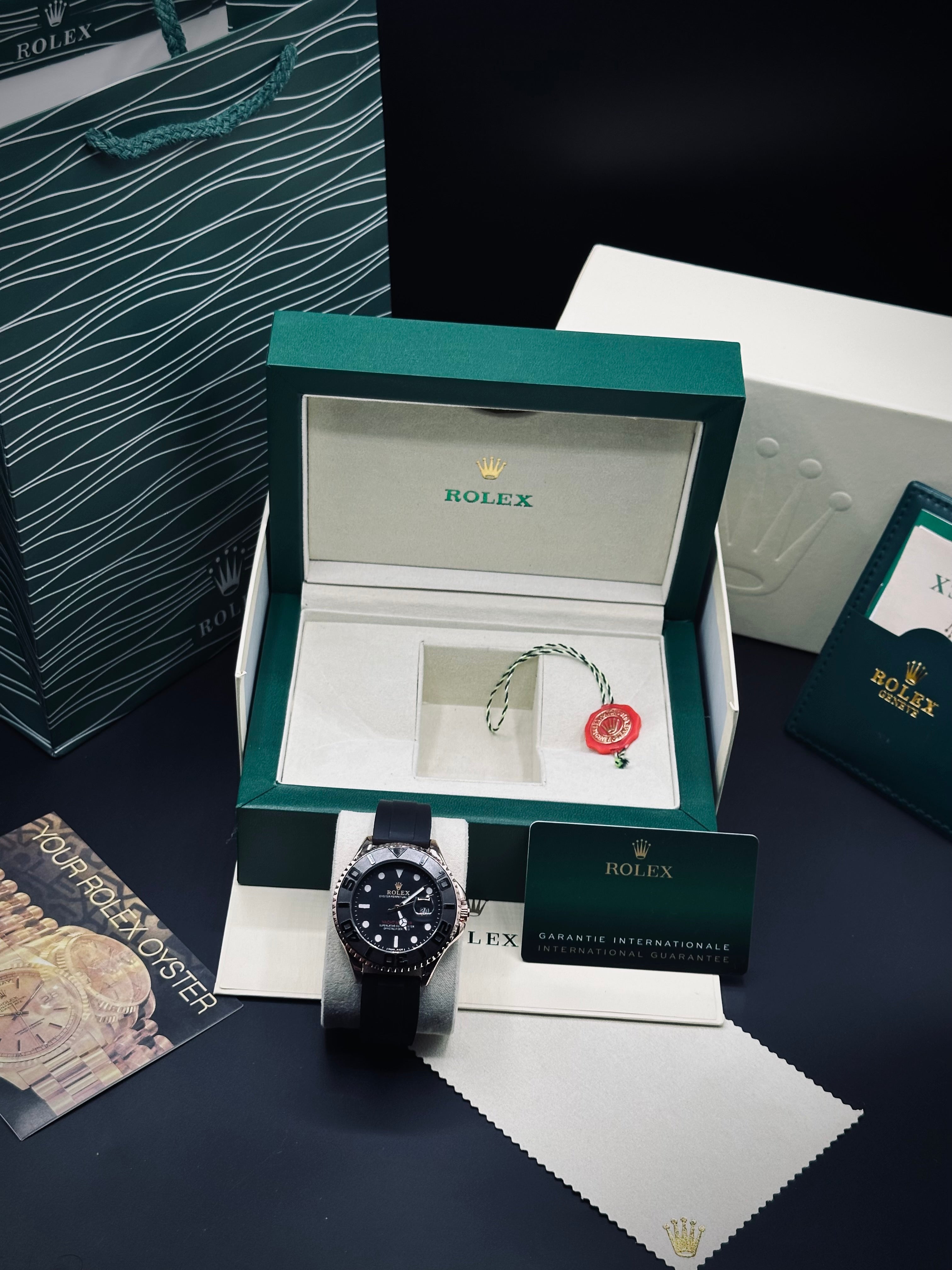 Rolex Yatch Master (silicone straps)