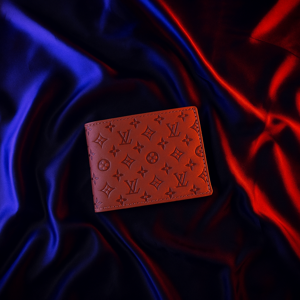 LV imposed textured Wallet