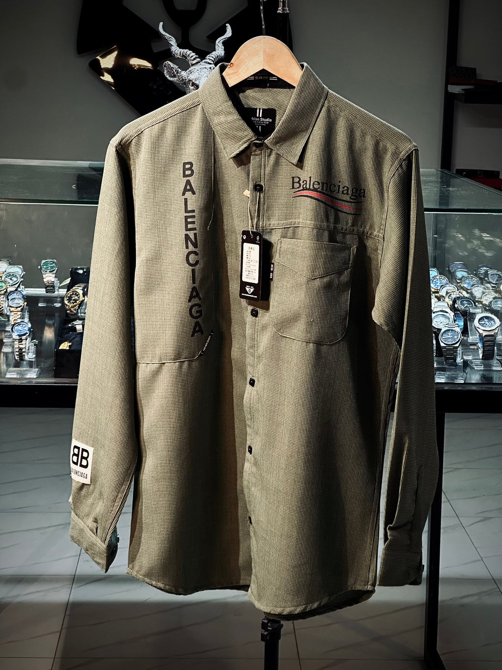 Balenciaga Street Weave Shirt