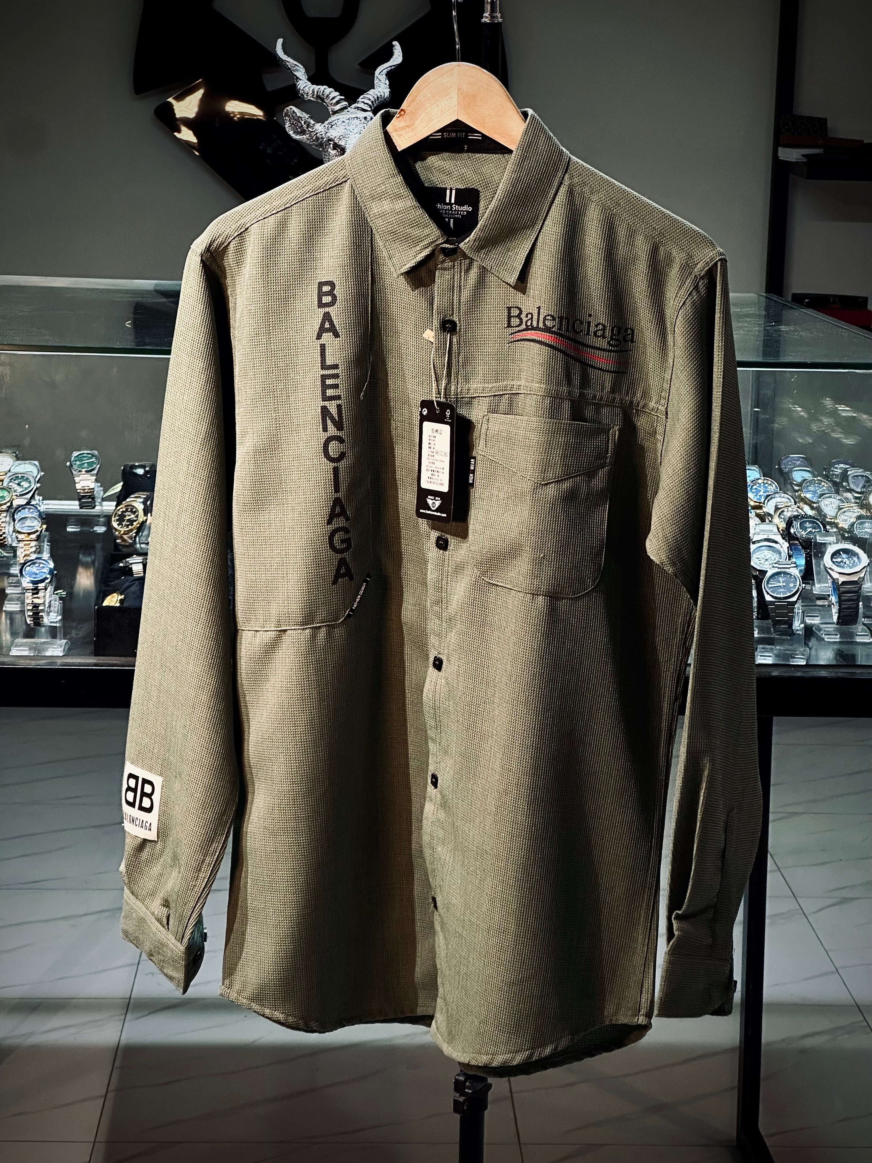 Balenciaga Street Weave Shirt