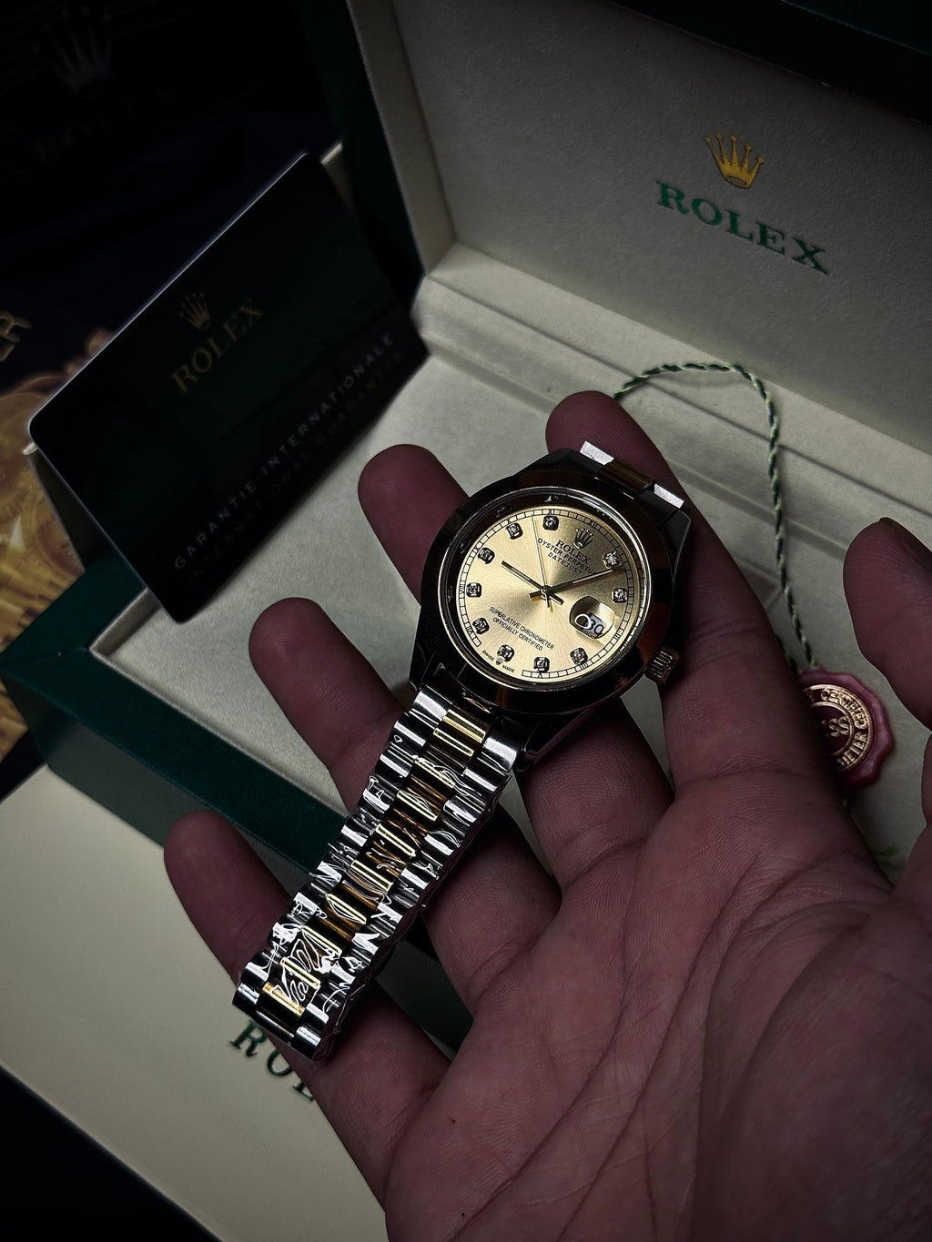 Rolex Diamond Date-Just RX