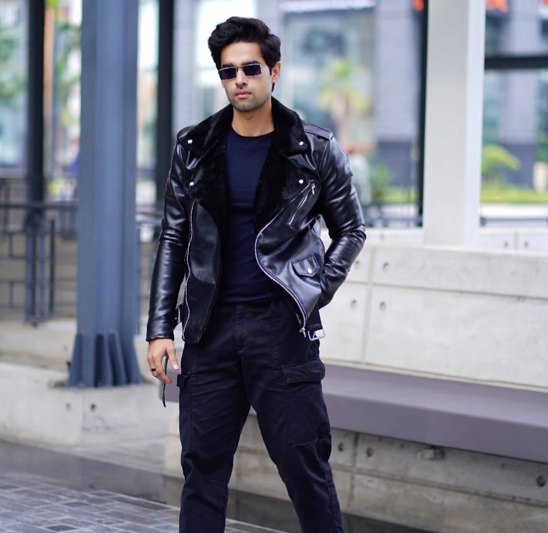 Men’s Premium Biker Jacket | Stylish Motorcycle Jacket Pakistan