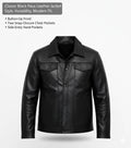 Black Flap Pocket Mafia Jacket